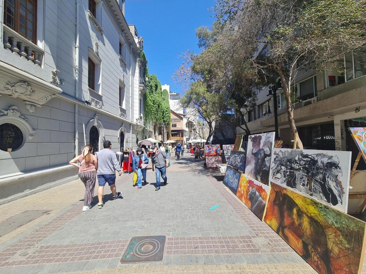 Oceana Suites Lastarria, En Cerro Santa Lucia Santiago du Chili Extérieur photo